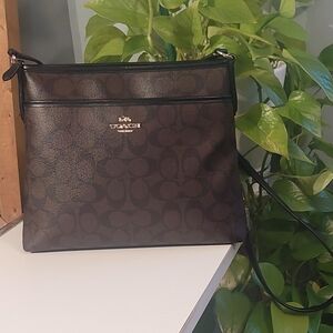 Coach Dark Brown Crossbady